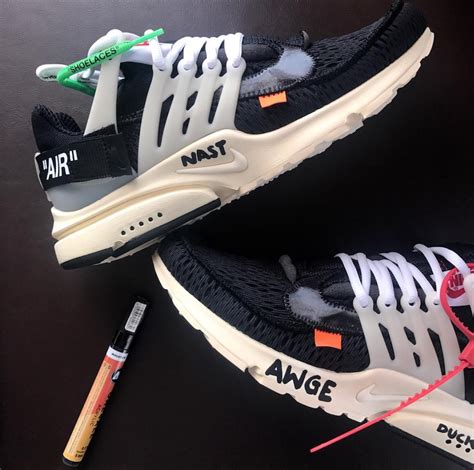 replica off white nike presto|sneaker news presto off white.